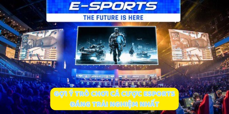 Gợi ý trò chơi cá cược Esports đáng trải nghiệm nhất